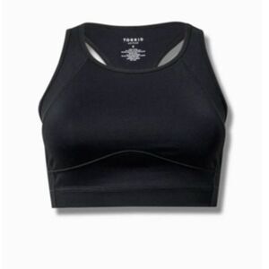 2X- Torrid Low-Impact Performance Core Sports Bra -black NWT